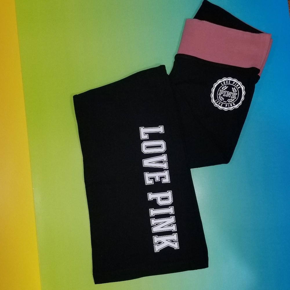 Pink yoga pants